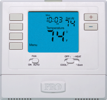PRO1 IAQ T771 Digital Non-Programmable Single Stage Thermostat (1H/1C)