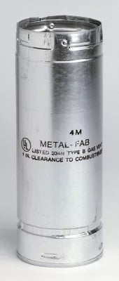 METAL-FAB 4M12 - 4" B-Vent 12" Length