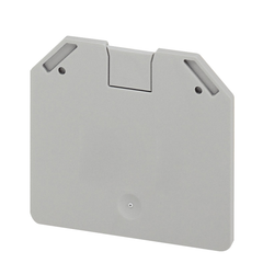 Schneider Electric NSYTRAC162 Square D 16 mm 2-Point Gray Screw Terminal Block End Cover