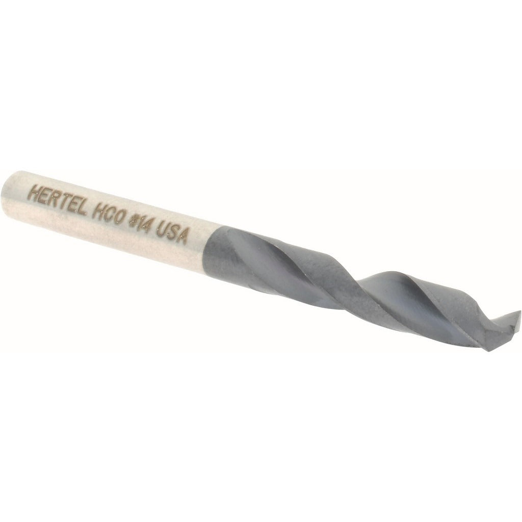 HERTEL Hertel 74132119 Screw Machine Drill Bit Size 14 Cobalt
