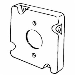 Appleton 8496 ETP Raised Square Box Cover, 20 Amp, 4-11/16 in x 4-11/16 in x 1/2 in