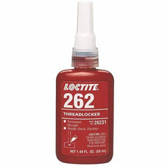 Loctite LOC26231 - Loctite #262 Thread Sealant, Medium to High Strength, 50 ml Bottle