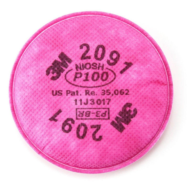 3M 7000051991 Particulate Filter 2091/07000(AAD) P100 1 pair/pack, 50 packs/case