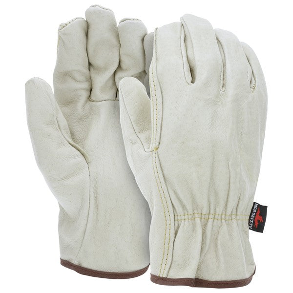 MCR Safety 3410L Premium Pigskin Drivers Gloves Large Replacement 3410