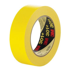 3M 7000124890 Performance 301+ Masking Tape, Yellow, 1.41 Inch Width, 24 Rolls per Case, 5111564752 Replacement