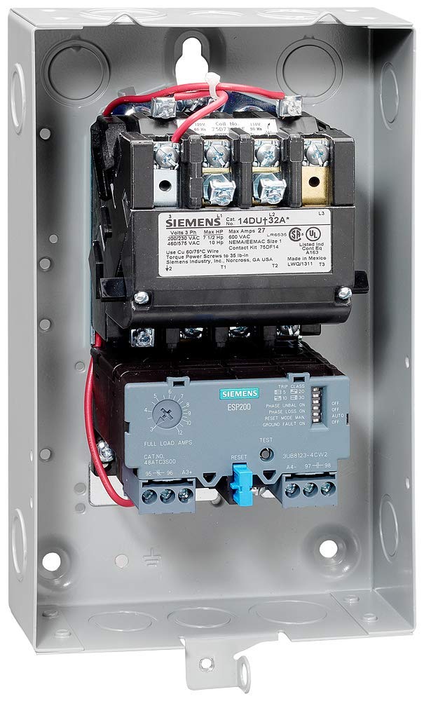 SIEMENS 14DUE32BA Heavy Duty Motor Starter, 10-40A Amp Range