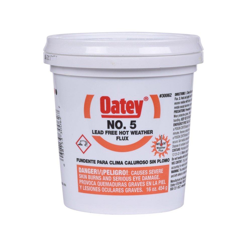 Oatey 30062 No. 5 16 oz. Flux Paste Hot Weather 30062