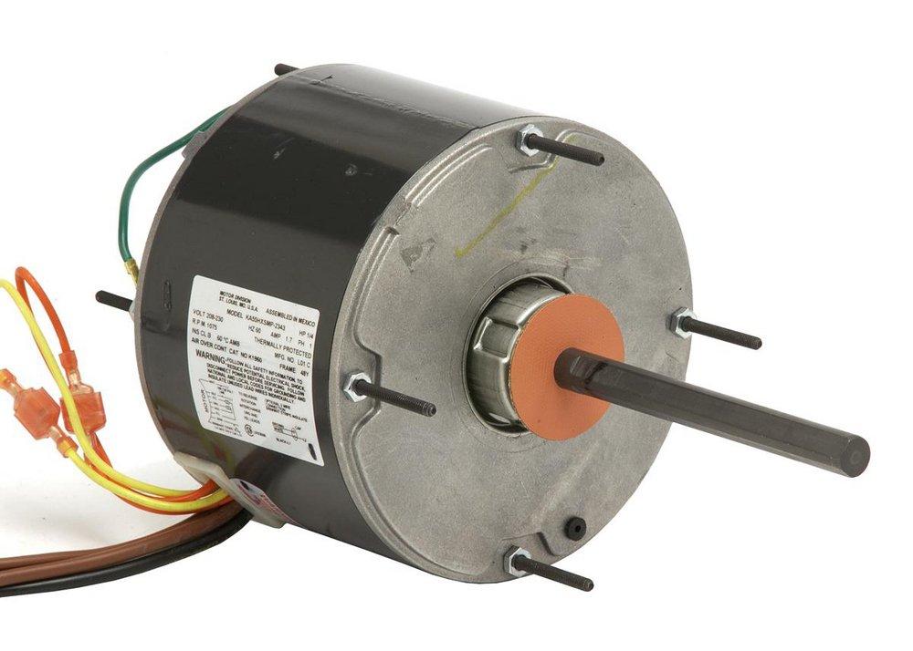 US Motors 1868 3/4 HP 1075 RPM 208/230V Single Phase Condenser Motor