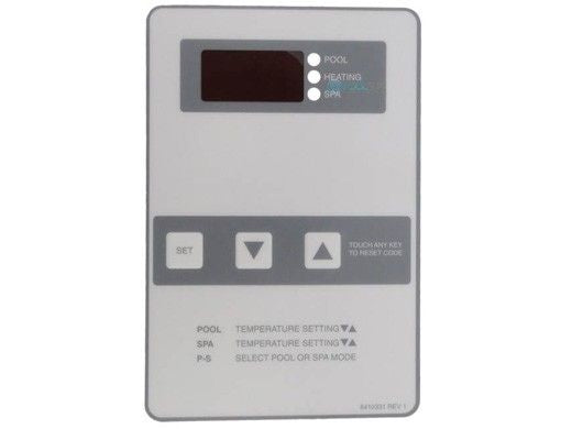 Raypak H000330 Control Label Digital | H000330