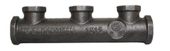 Gastite 3-PORTMAN 3/4 x 1/2 x 1/2 in. NPT Reducing Ductile Iron 3 Port Manifold