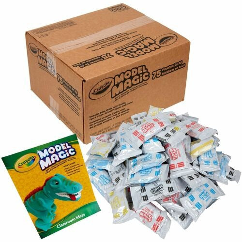 CRAYOLA Crayola CYO236002 Model Magic Clay Class Pack 75 Ct