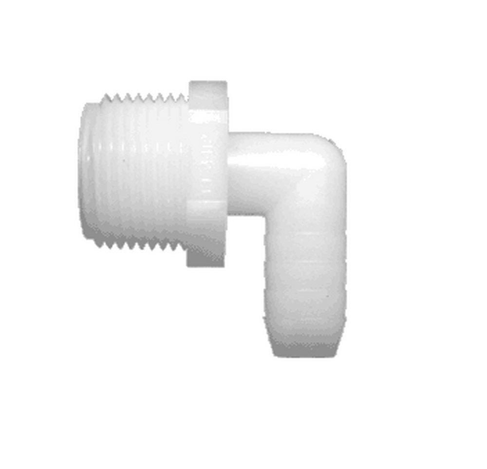 Bramec Corporation TEA-2424 3/4 in. MPT x Barbed Nylon 90 Degree Elbow