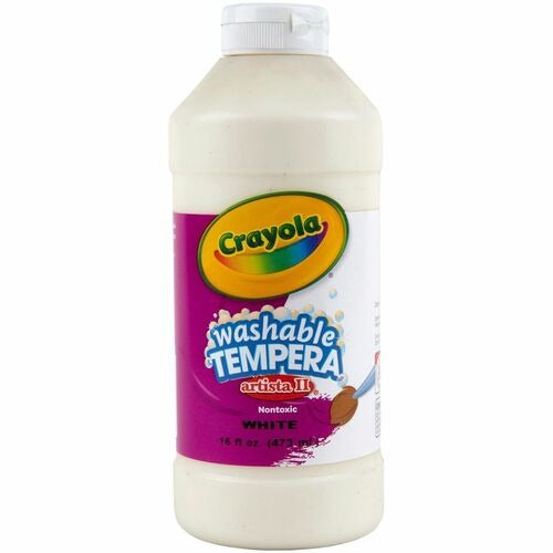 CRAYOLA Crayola CYO543115053 White Tempera Paint Classroom