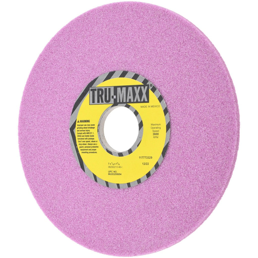 TRU-MAXX Tru-maxx 66253255654 Surface Grinding Wheel 7in 46 Grit