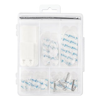 3M 3M MMM17232ES Command Clear Hanging Hooks Variety Pack 1 Pack