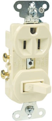 LEGRAND Pass Seymour 691ICC6 Combination Switch Outlet 15A 125V