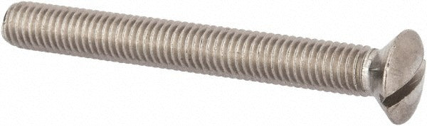 VALUE COLLECTION Value Collection MSOXX08070-025BX M8x1.25 Oval Slotted Screw 316 Ss