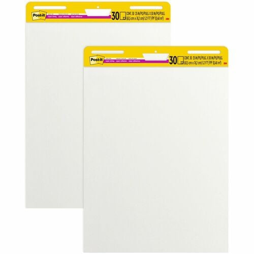 3M 3M MMM559 Post-it Easel Pad Plain White 25.6x35 in CT/2