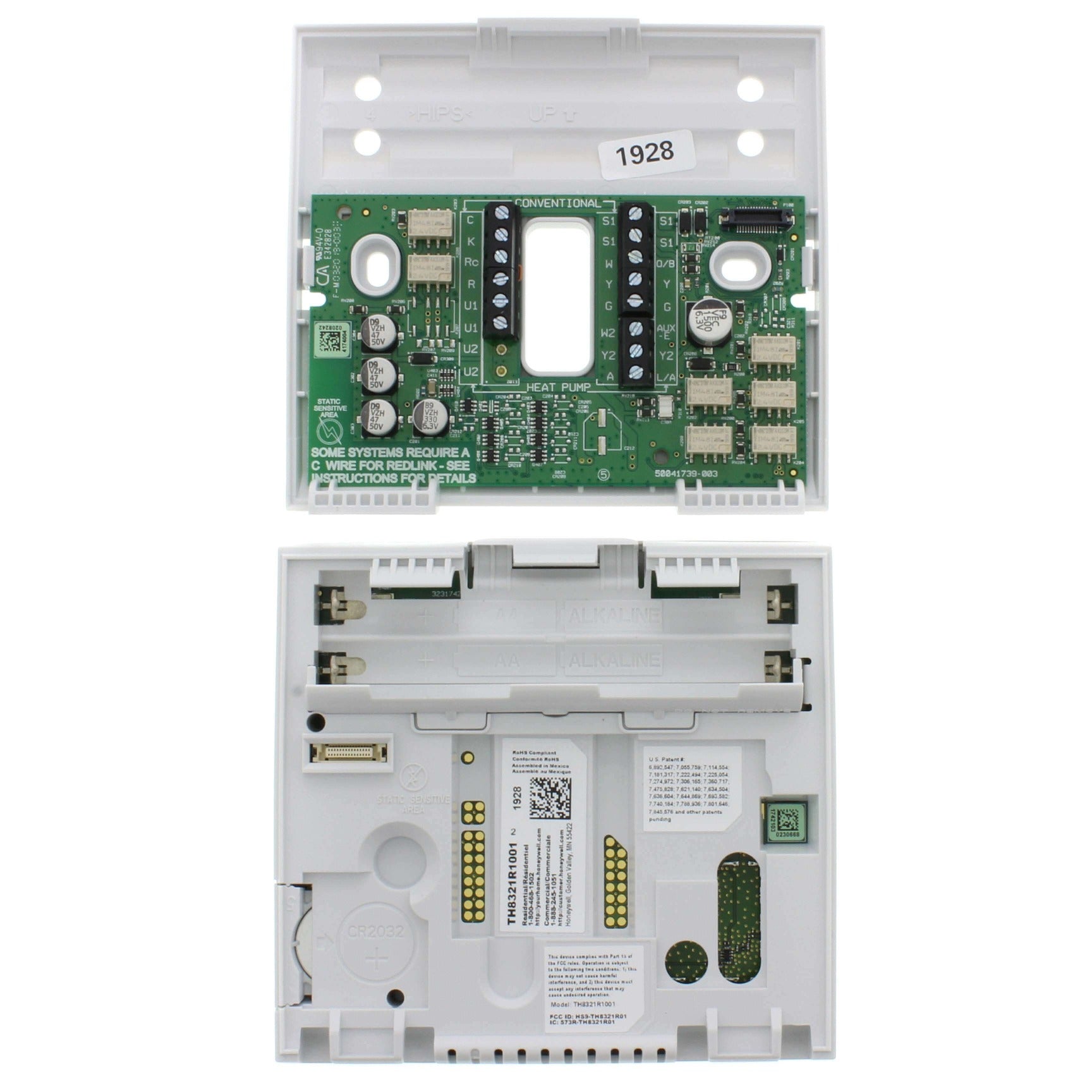 HONEYWELL HOME Honeywell Home TH8321R1001 Programmable Thermostat with Redlink 24 V (7-Day) YTH9421C1002