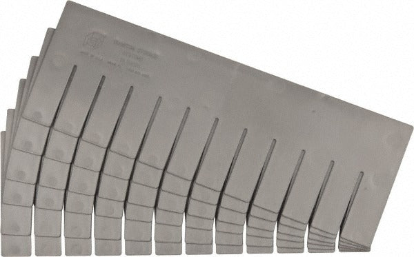 QUANTUM STORAGE SYSTEMS Quantum Storage DL92060 Bin Divider Gray Polypropylene