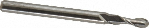 KYOCERA SGS PRECISION TOOLS Sgs 00876 Ball End Mill 0.1 in 2 Flute Solid Carbide