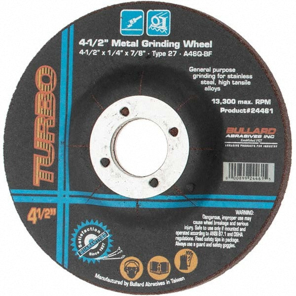 VALUE COLLECTION Value Collection KP86227 Type 27 Grinding Wheel 4.5in