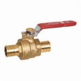 Sioux 648XG2 PEX Ball Valve 1/2 Inch F1807 PEX Crimp End Brass