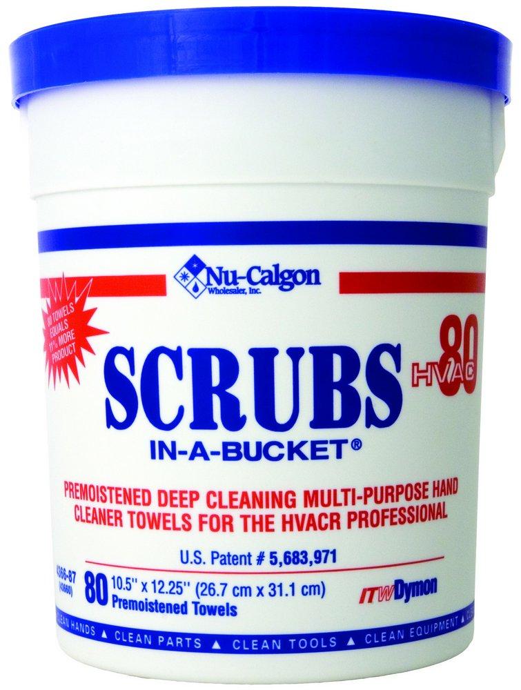 Nu-Calgon 4366-87 Scrubs-in-a-Bucket 80 Count Replacement MPN