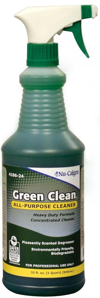 Nu-Calgon 4186-24 Green Clean 1 qt Spray Bottle