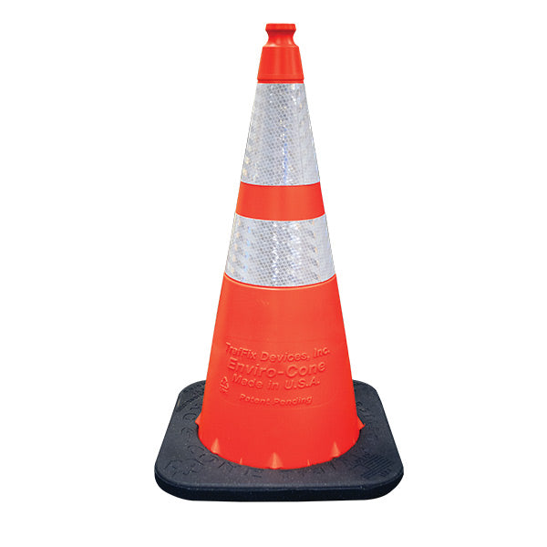 VizCon 16018RC Enviro-Cone Traffic Cone 18 with 6 Reflective Collar