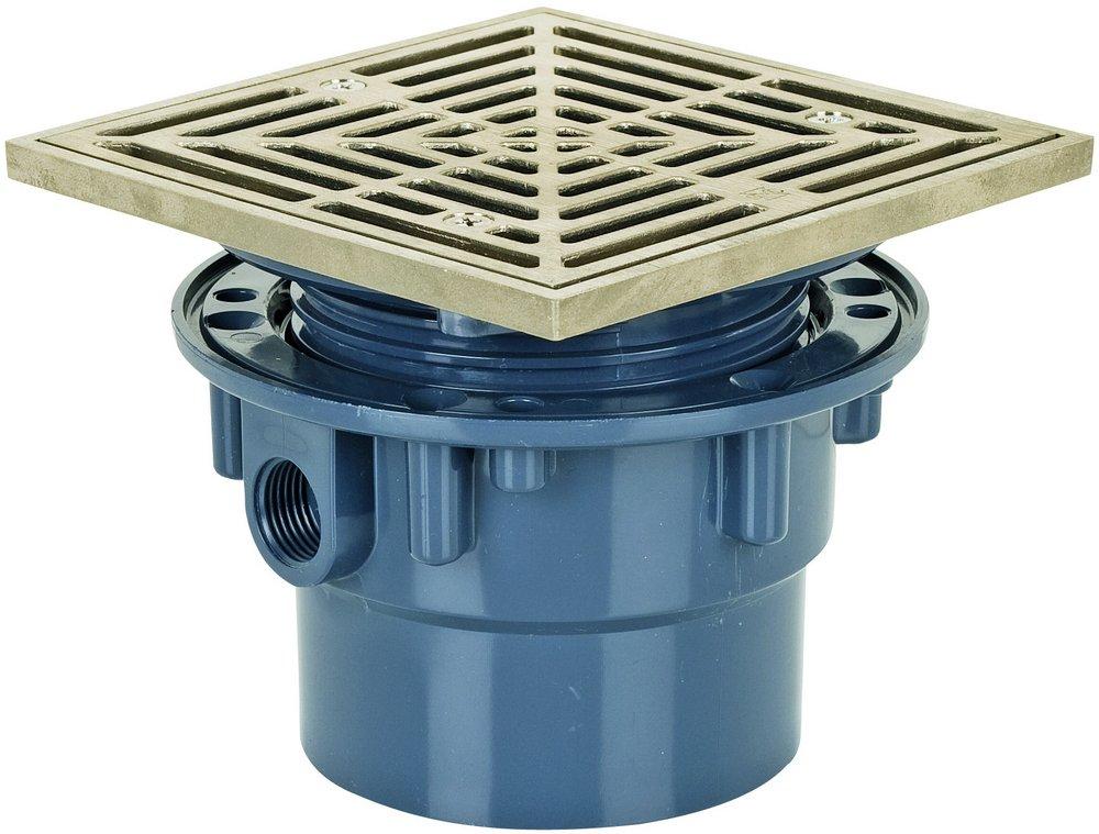 Sioux Chief 842-3PNQ On-Grade 3 in. Inside Caulk Plastic Floor Drain