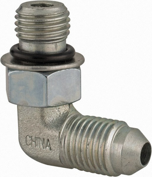 PARKER Parker 4 C5OX-S Steel 90 Deg Flared Tube Elbow 1/4 in Od