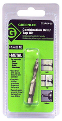 Greenlee DTAP1/4-20 Drill/Tap Bit 1/4-20 NC