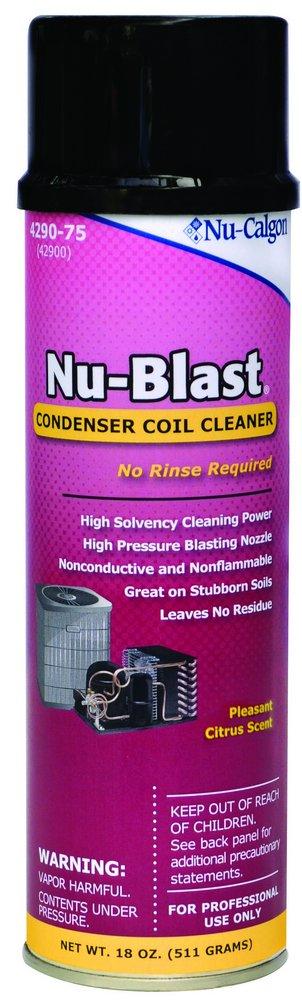 Nu-Calgon 4290-75 Nu-Blast 18 oz Aerosol Coil Cleaner