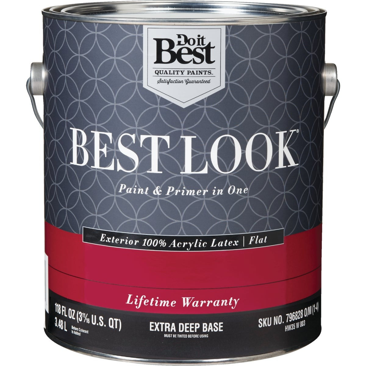 BSC PREFERRED Bsc Preferred HW35W0803-16 Exterior Flat Paint 1 Gallon