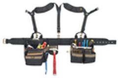 CLC WORK GEAR 1614 20 Pocket - 5 Piece Poly Framer's Comfort Lift Combo System