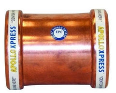 Apollo 10061932 Valves 2-1/2-Inch C x C Copper Coupling without Stop