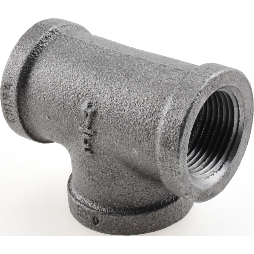 VALUE COLLECTION Value Collection MDB130 20-5 Black Iron Tee 3/4 in Threaded 5 Pack
