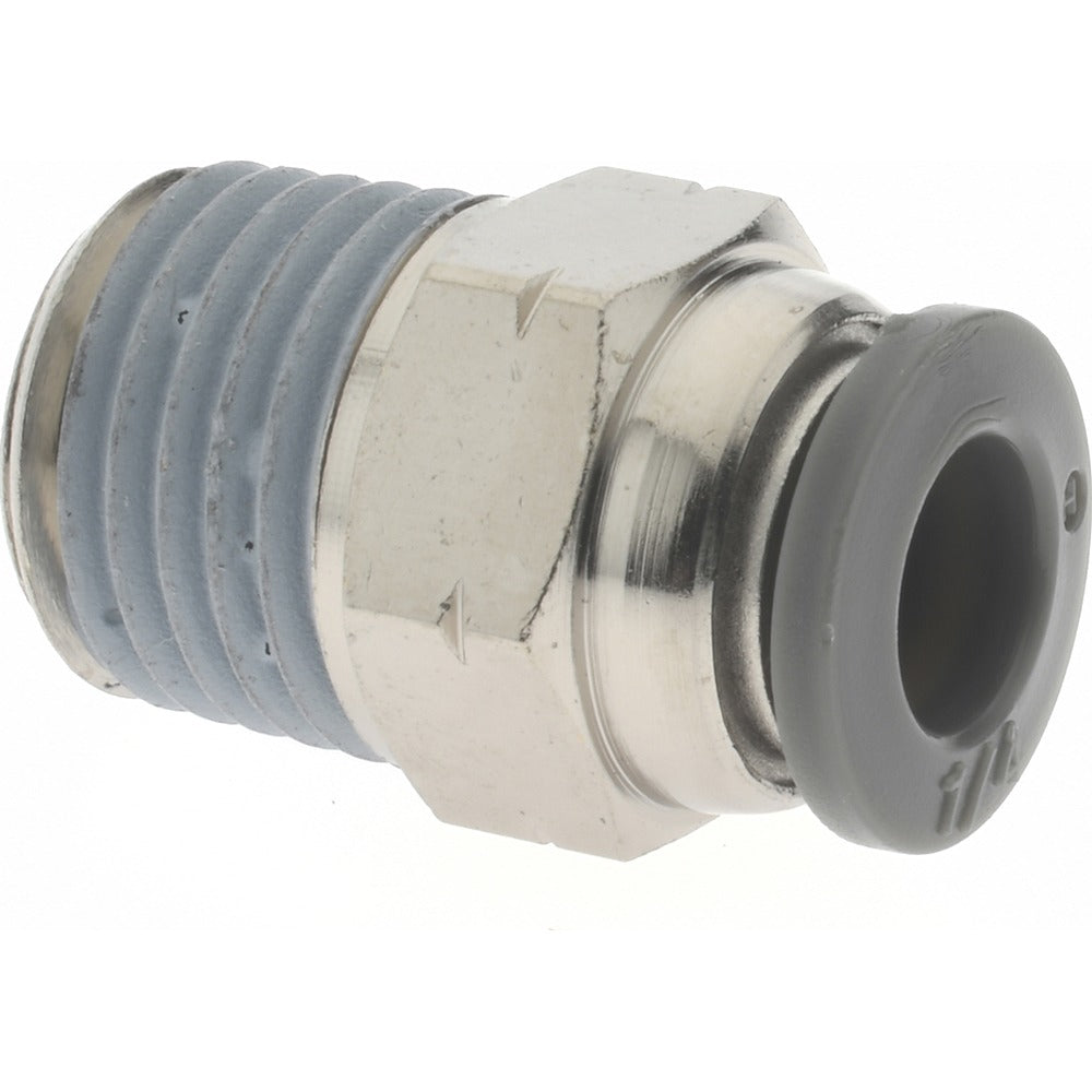 NORGREN Norgren C24250428 Push-to-connect Straight Adapter 1/4 in