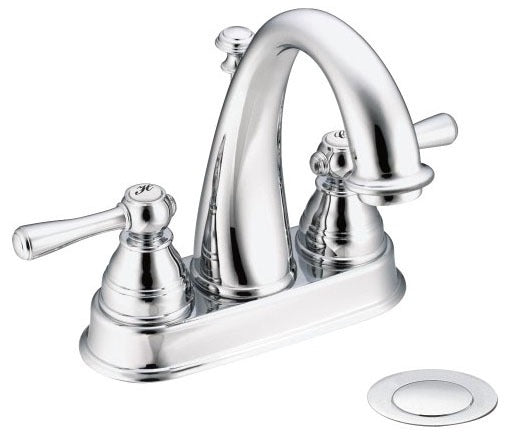 MOEN MOEN 6121 Two-Handle Bathroom Faucet Chrome