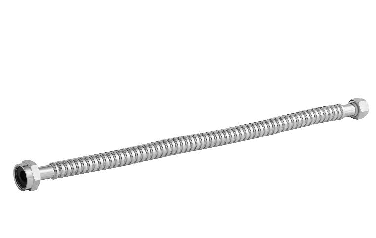 Easyflex EFWC-034-SS-1012-24 3/4 x 1 FIP x FIP - 24 Long Stainless Water Heater Connector