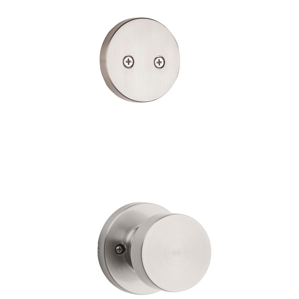 KWIKSET Kwikset 973PSKRDT-15 Pismo Dummy Knob Trim Satin Nickel