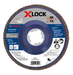 Bosch FDX2750040 5 X-LOCK Arbor Type 27 40 Grit Flap Disc