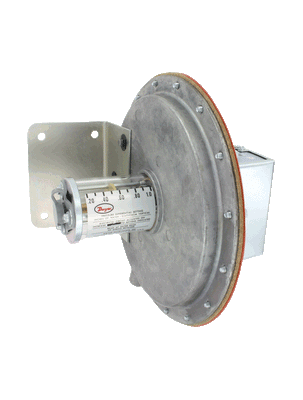 Dwyer 1638-10 Large Diaphragm Pressure Switch 3.0-12 w.c.