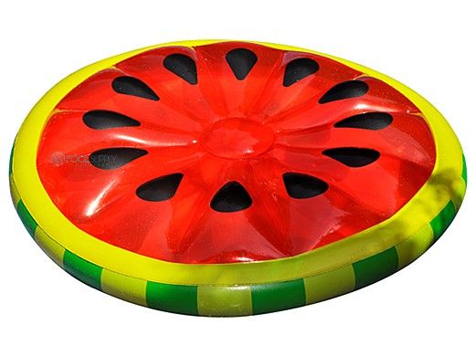 Swimline 90544 Watermelon Slice Inflatable Floating 60 Island