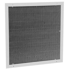 Hart & Cooley RE5-6X6W Return Air Grille Eggcrate 6 x 6 Inch