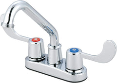 Pioneer B-8190 Two Handle Utility Laundry Faucet, Chrome Finish