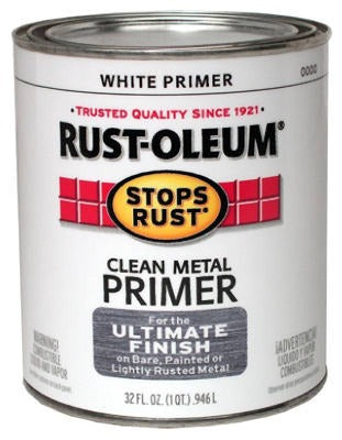 RUST-OLEUM Rust-oleum 7780-502 Clean Metal Primer White 1 Qt