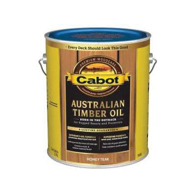 CABOT Cabot 140.0019458.007 Australian Timber Oil Transparent Oil-Based Natural Oil/Waterborne Hybrid (1 gal)