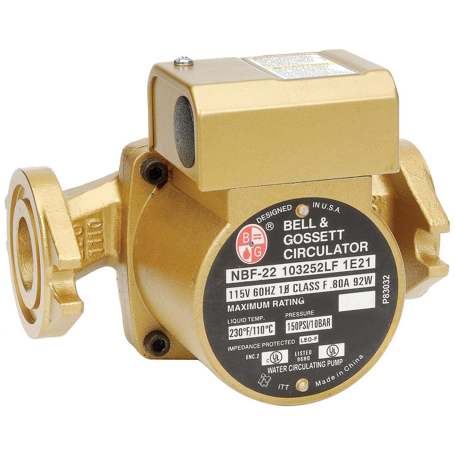 BELL & GOSSETT Bell & Gossett 103252 NBF-22 92W (1 Each) 103357